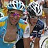 Andy Schleck pendant la septime tape du Tour de France 2010